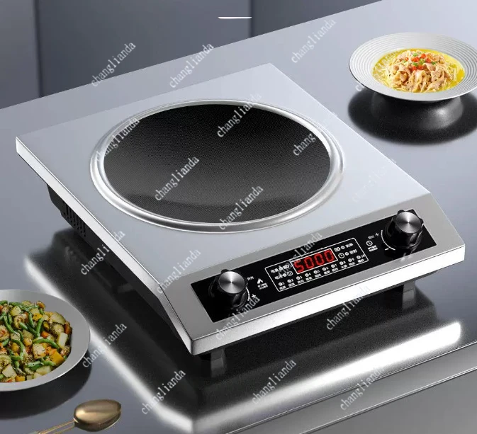 Concave induction cooker Household and commercial shabu hot pot cooker High-power stir-frying multi-functional induction cooker