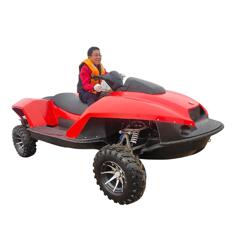 Factory Direct Price Super Classic Fancy Sandy Beach Ocean Quad Ski Quadski Amphibious Atv