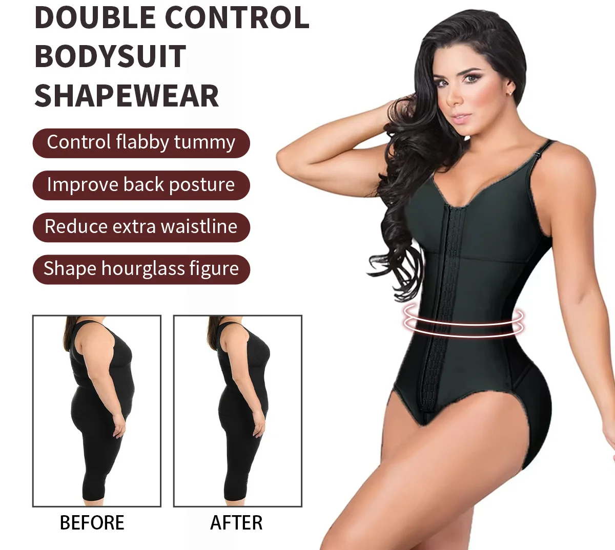 Fajas Colombian Abdomen Reducing and Shaping Girdles Body Shaper Waist Trainer Shapewear BBl Post Op Surgery Slimming Underwear