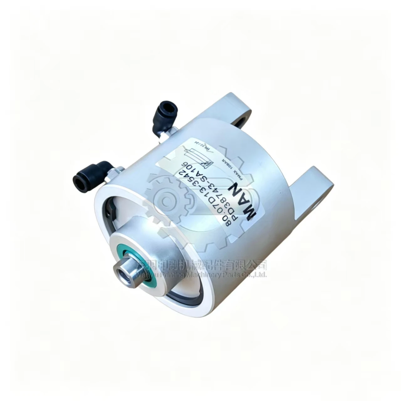80.07D13-3542 Water Pneumatic Cylinder and Ink Roller Cylinder for Man Roland 700 Offset Printing Machine Spare Parts