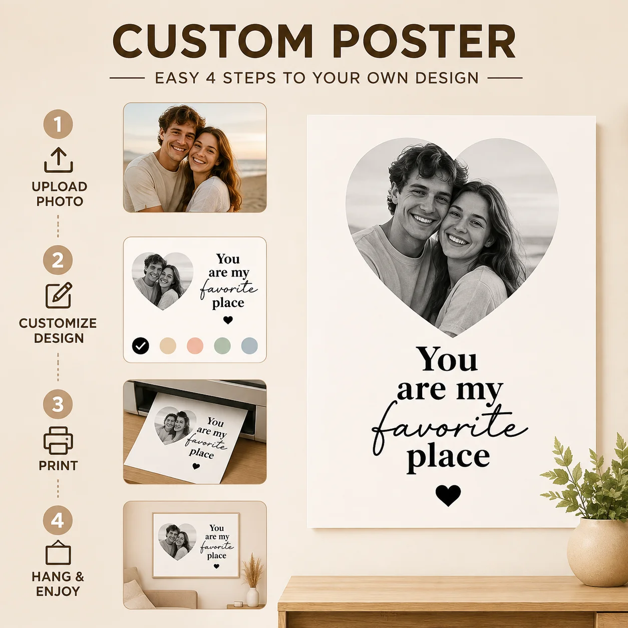 Personalizowane obrazy na płót – Anime Poster Print recenzja i cena
