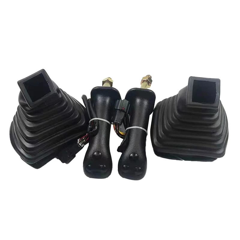 Excavator accessories for Doosan Daewoo DH/DX215 220 225-9 wood grabber joystick handle glue dust cover