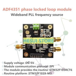 ADF4351 Moduł PLL 35M-4,4 GHz ADF4350 Źródło sygnału RF syntezator częstotliwości szerokopasmowy i główna płyta sterowania