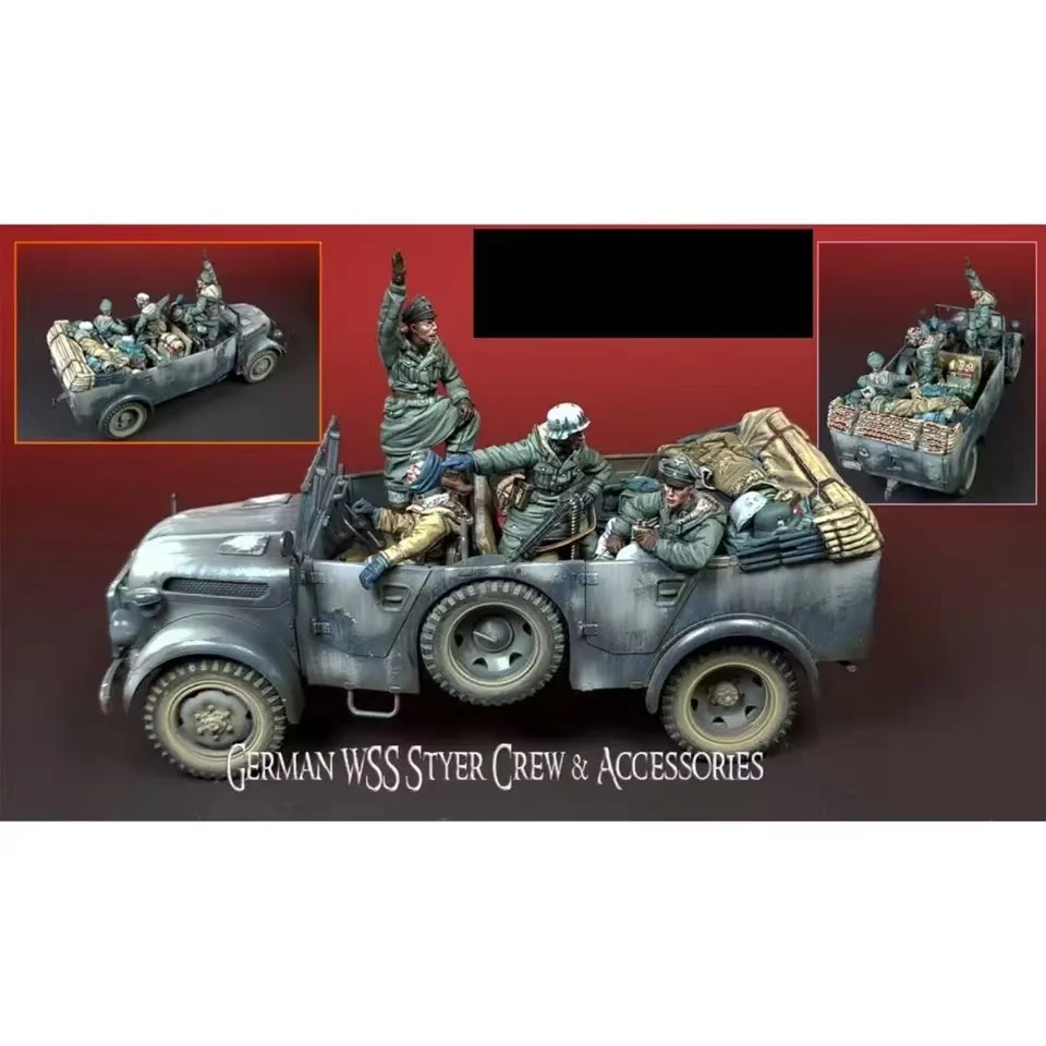 

1/35 Resin Model Figure GK ， Unassembled and unpainted kit