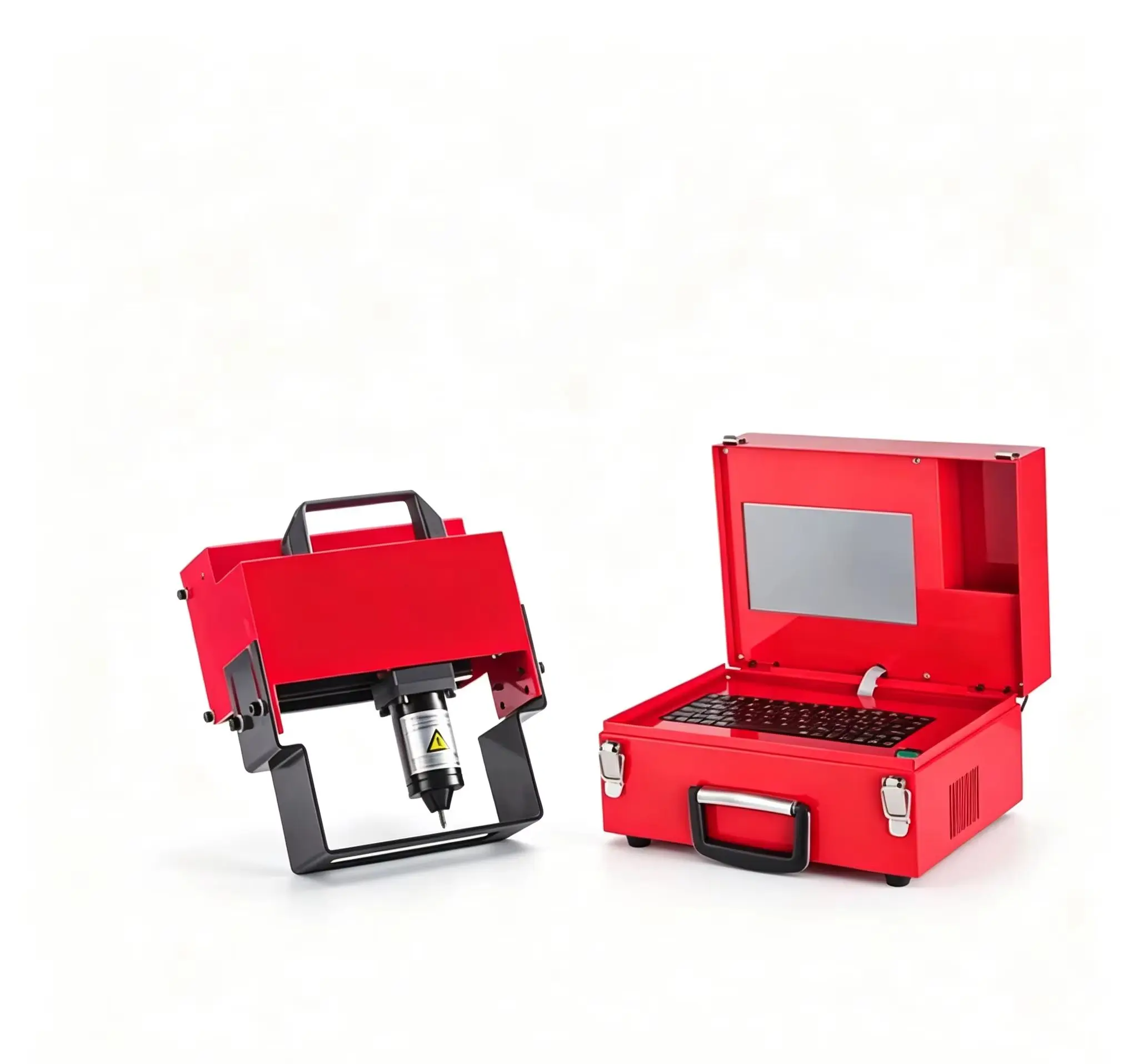 Marking Machine Portable 100x20mm Metal Dot Peen Engraver For Nameplate Chassis VIN Code 110V 220V