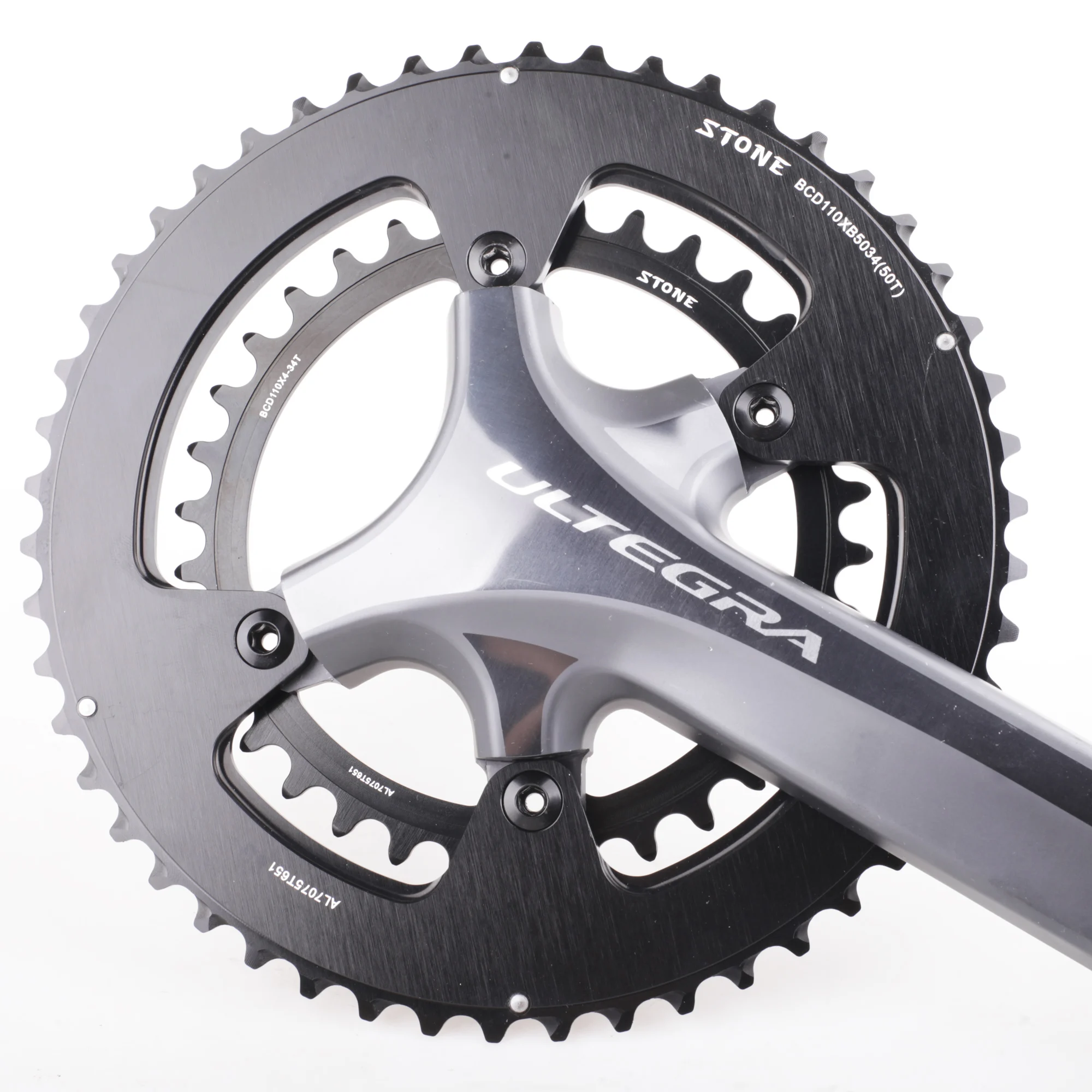 Kámen 110 bcd dvojitý chainring pro S himano 4700 5800 6800 9000 pro rotorem 4 šrouby silnice jízdní kolo 52 36T 53 39z 54 40T 50 34T 46 32T 2X