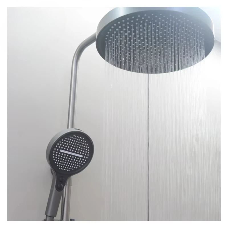 Hochwertiges Duschset mit Digitalanzeige, eigenständige Duschsysteme. Stilvolles Design. Intelligentes Badezimmer-Regenduschset