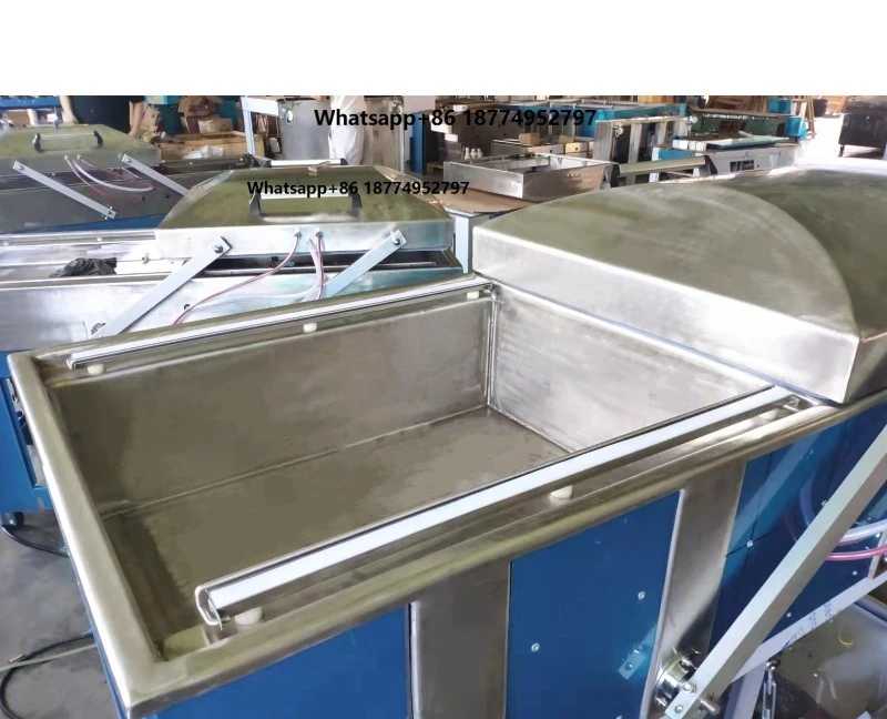 Pork Cheese Double Chamber Vac Vacuum Pack Sealer Machine Deep Vacuum Sealer for Big Product Fruit Durian