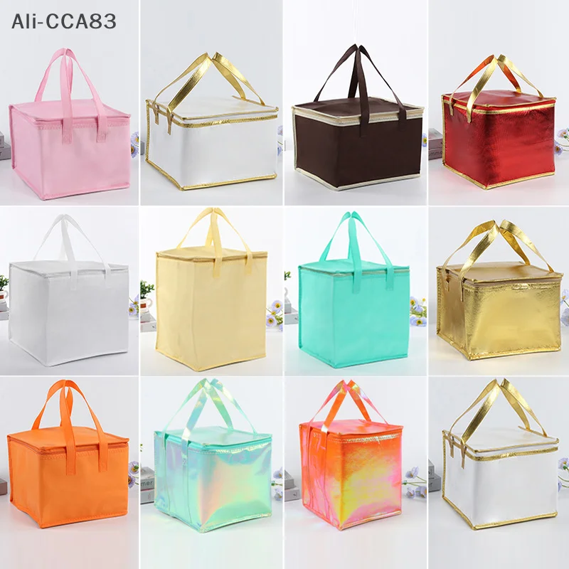 

1Pc 2025 New Food Delivery Insulated Bag Reusable Camping Warmer Cold Thermal Bag Outdoor Picnic Lunch Bag for Hot and Cold Meal