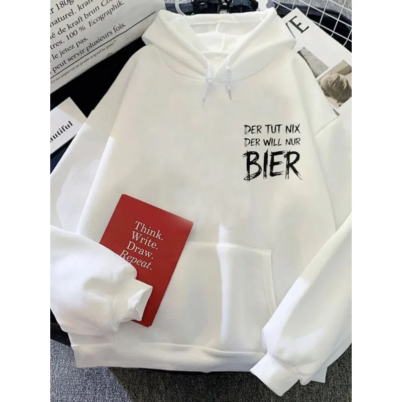 Men's Hoodie White … - image