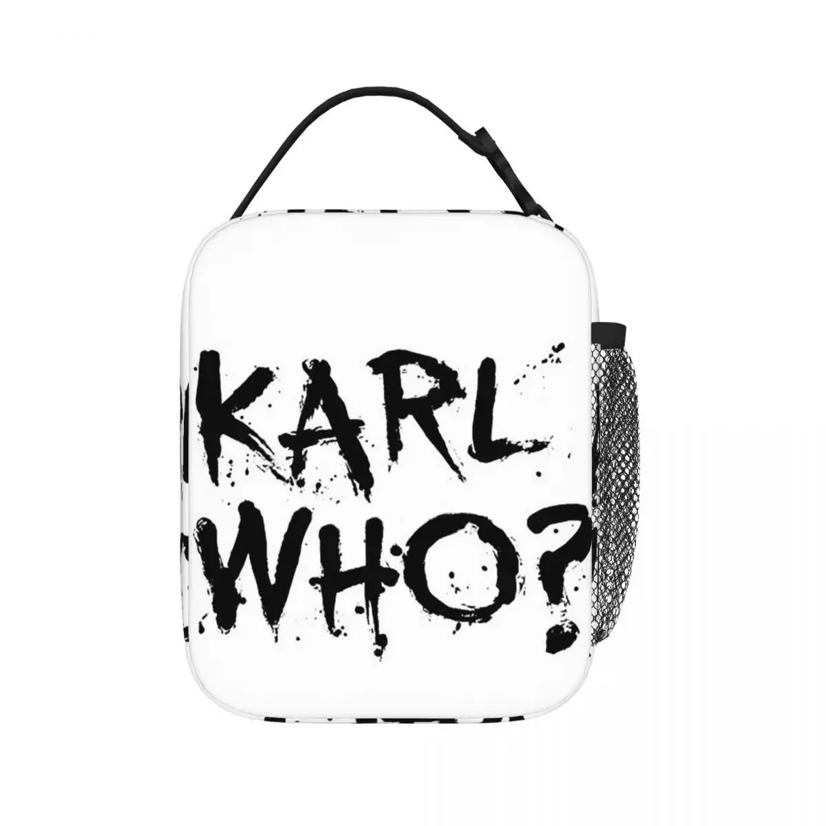 Karl Who Insulated Lunch Bags Resuable Picnic Bags Thermal Cooler Lunch Box Lunch Tote for Woman Work Kids School