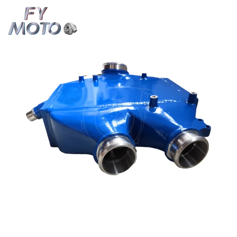 Baking Paint Blue M PERFORMANCE Charge Air Cooler For BMW S55 F80 F82 F83 M3 M4 2014+ - view 3