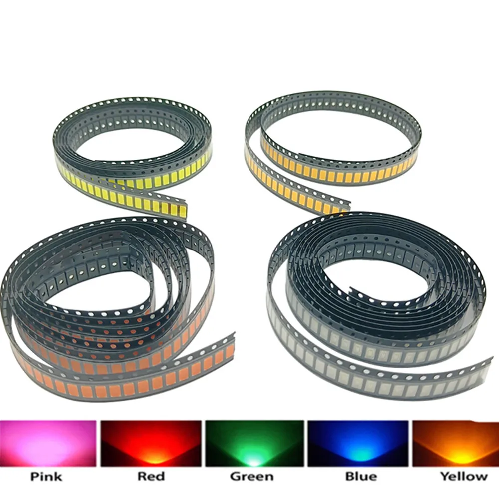 100pcs 0.5W SMD 5730 and 2835 LED COB Chip Lamp Beads Light White or Warm 120LM Surface Mount PCB Emitting Diode Lamp(3.3~3.6V)