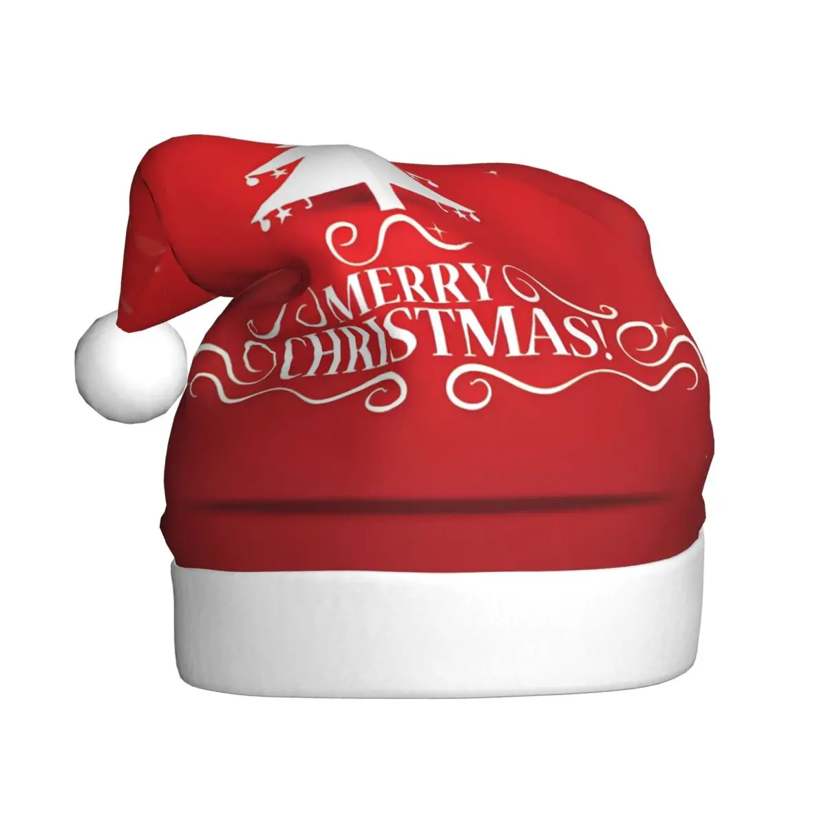 Merry Christmas Christmas Hat for Adult Men Women Santa Tree Snowflake Santa Hat Cap Xmas Party Gifts