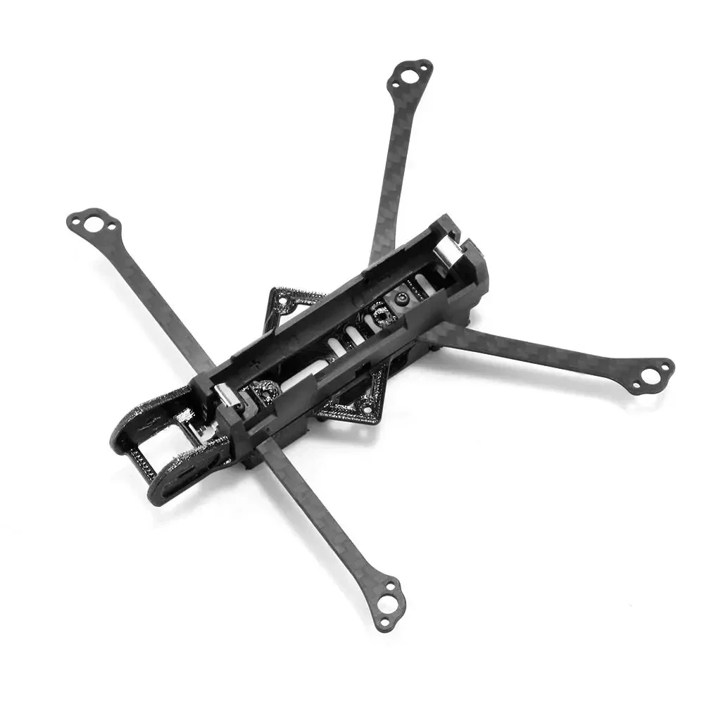 HGLRC Rekon3 140mm 3K Fibra di carbonio 3 pollici Kit telaio a lungo raggio per 18650 FPV Racing Freestyle LR3 Nano Drone a lungo raggio Parti fai da te