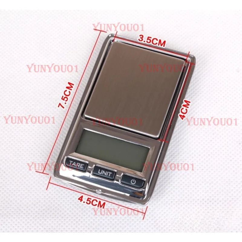 Miniature Electronic Scale Hidden Jewelry Scale Mini Gram Scale 200g/0.01g Accurate Balance