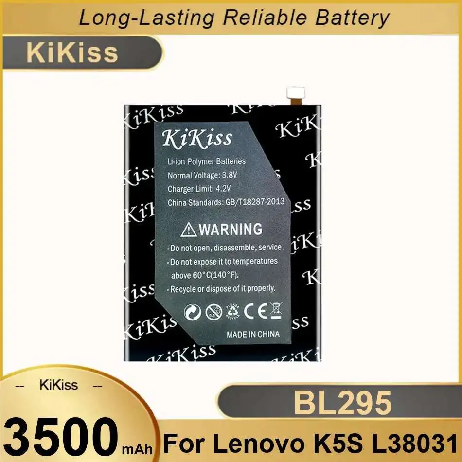 

Для Lenovo K5S L38031 аккумулятор для мобильного телефона с быстрой зарядкой BL295 3500 мАч