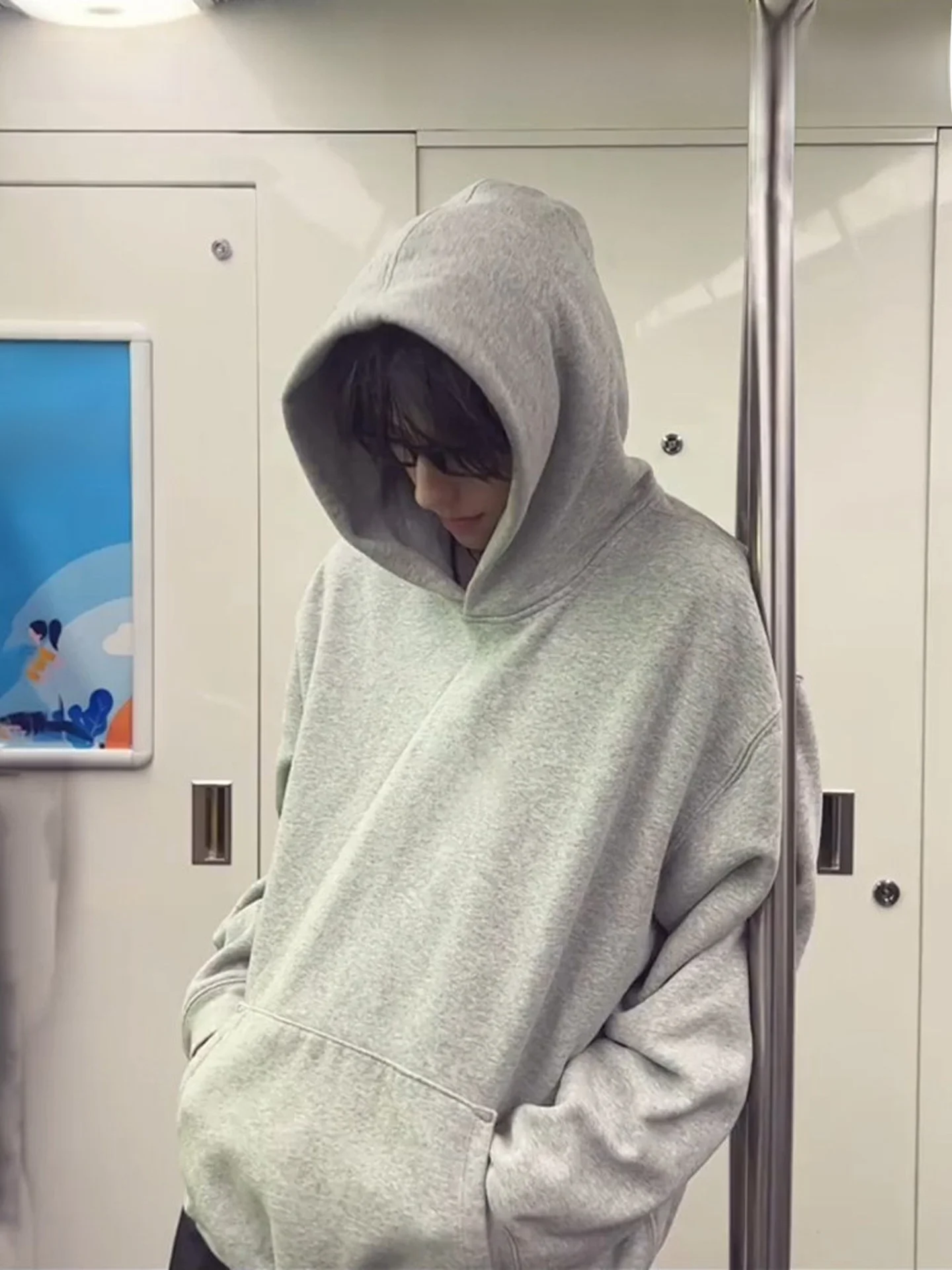 

Мужская толстовка с капюшоном, утепленная флисом, для повседневной носки, уличный стиль, осень-зима, модная, удобная, дышащая, из хлопка.