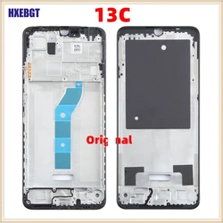 LCD Front Frame For  Xiaomi Redmi 13C Front Frame Housing Middle Bezel Chassis Smartphone Repair Parts