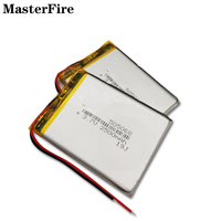 2-10PCS 505068 3.7V 2500mah Rechargeable Lithium Polymer Battery for Hand Warmer Power Bank Electronic Scale Tablet PC PDA Cell