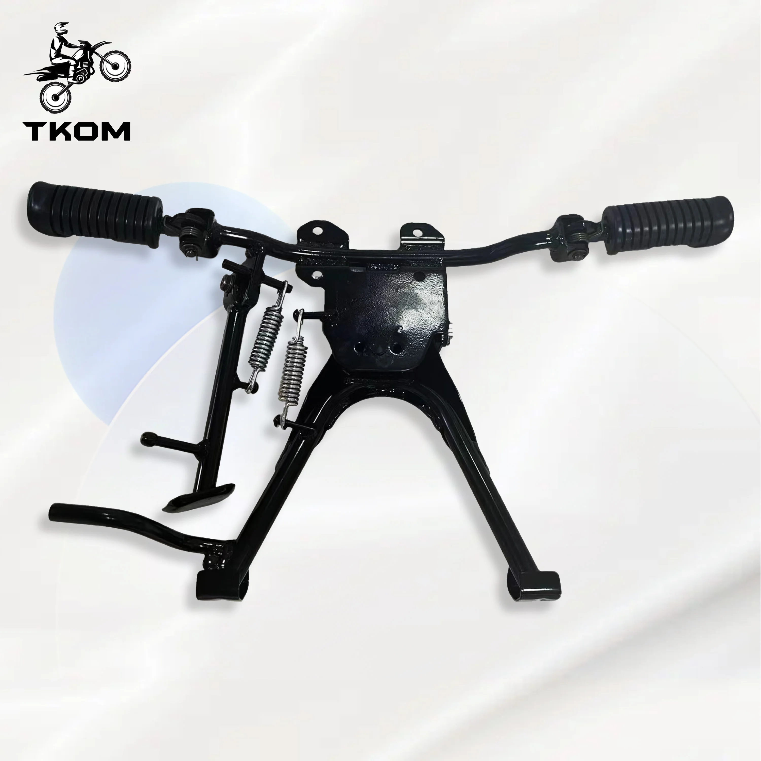 

Подножки DAX, подножки, кронштейн в сборе, черная боковая подставка для мотоцикла, подставка для Honda CT70 DAX