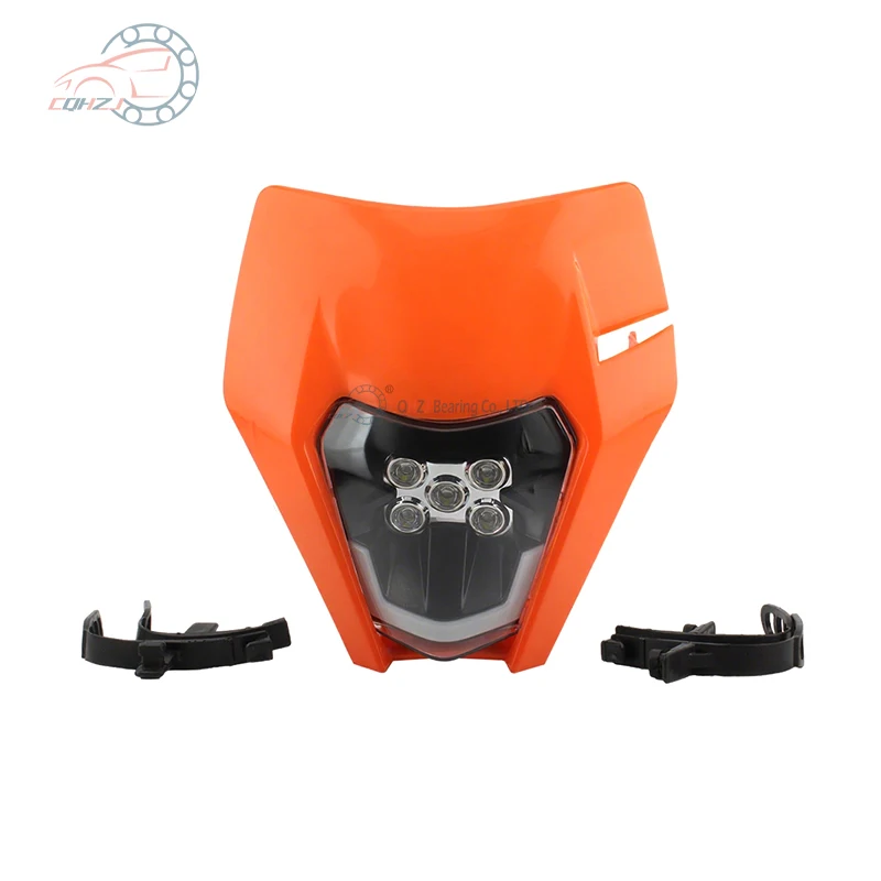 Motorcycle Headlight Plate LED Headlamp For KTM EXC XC SX SXF MX 125-500 2018-2023 Dirt Bike Enduro Motocross Fairing - view 2