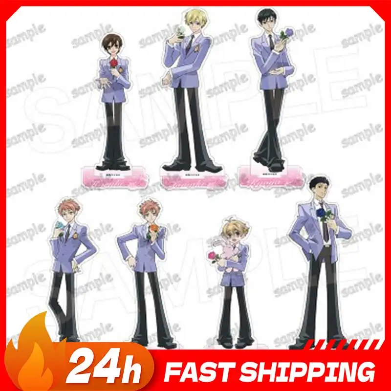 

Anime Peripherals Hikaru Hitachiin Figure Acrylic Stand Kaoru Hitachiin Figurine Standing Plate Mitsukuni Haninozuka Toys Gifts