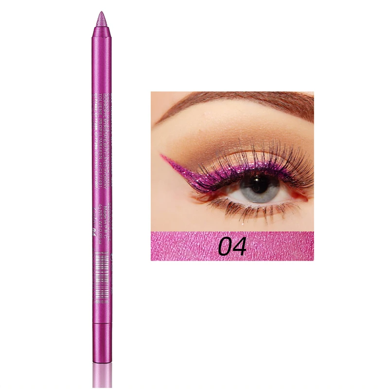 Waterproof Smudge-proof Eyeliner Pencil Matte And Pearlescent_voghion.com