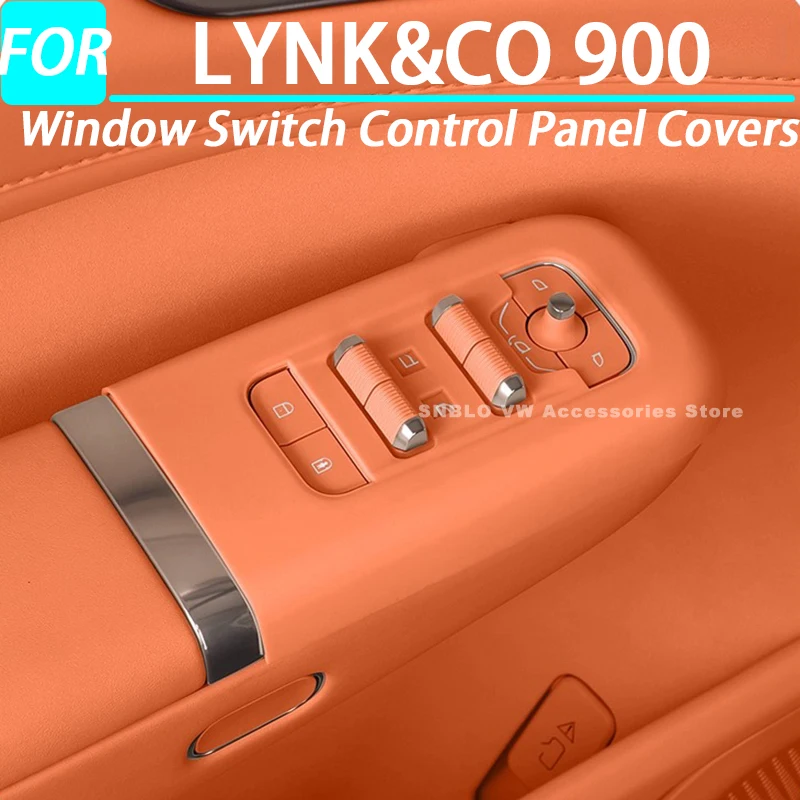نافذة السيارة التبديل لوحة التحكم يغطي الكسوة ل LYNK & CO 900 الملحقات الداخلية 2025 #1