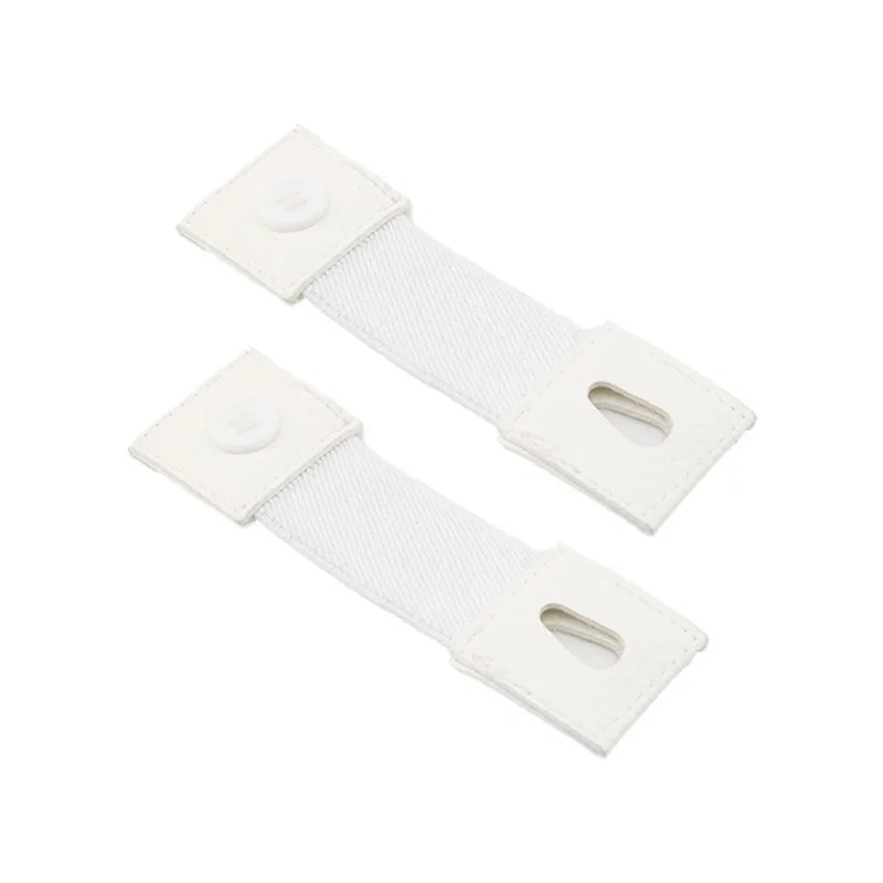

2Pcs Women Men Shirt Cuff Holders Elastic Armband Shirt Sleeve Holder Cufflinks Adjustable Arm Cuffs Bands Extension Button