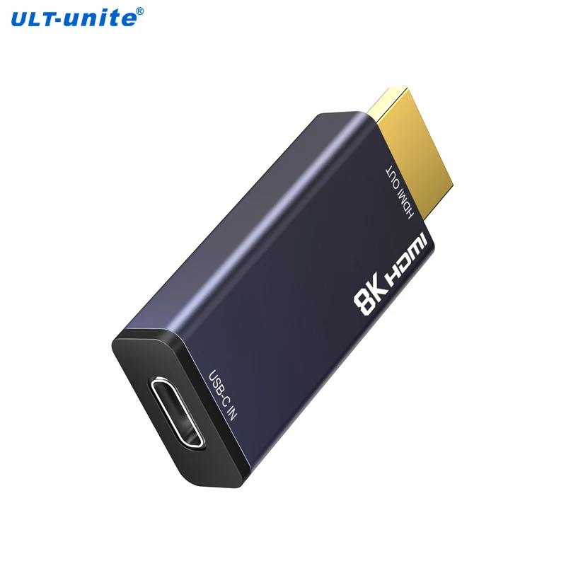 

Адаптер USB C — HDMI 2.1, 8K, 60 Гц, конвертер USB-C «гнездо» в HDMI «папа», 4K, 120 Гц, HDR, VRR, FreeSync, Type C, Thunderbolt 3/4, совместимый с Steam Deck, MacBook, iPad Pro