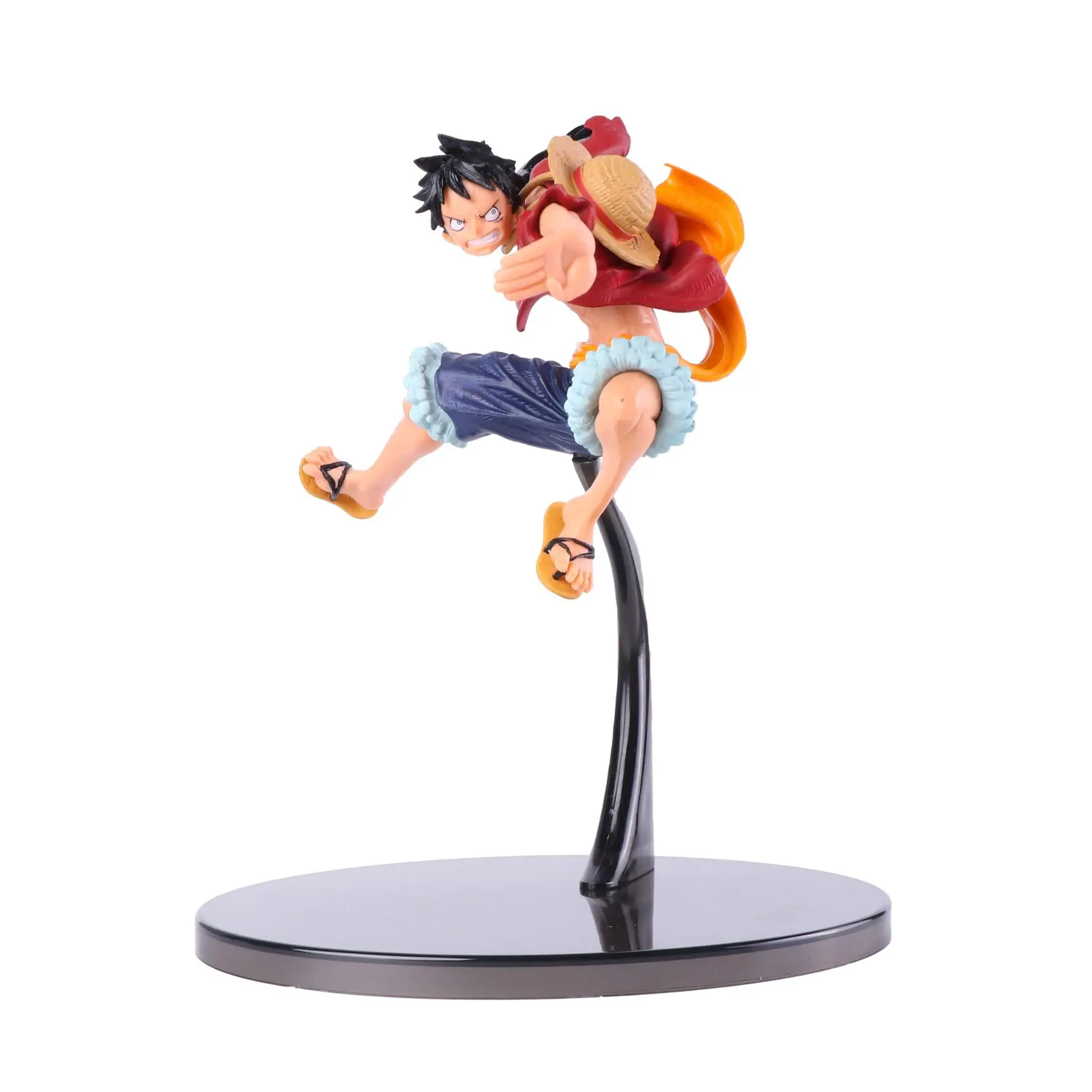 Anime One Piece SCultures BIG Monkey D Luffy Jumping Ver. GK PVC Action Figure Manga Statue Collection Model Kids Toys Doll Gift