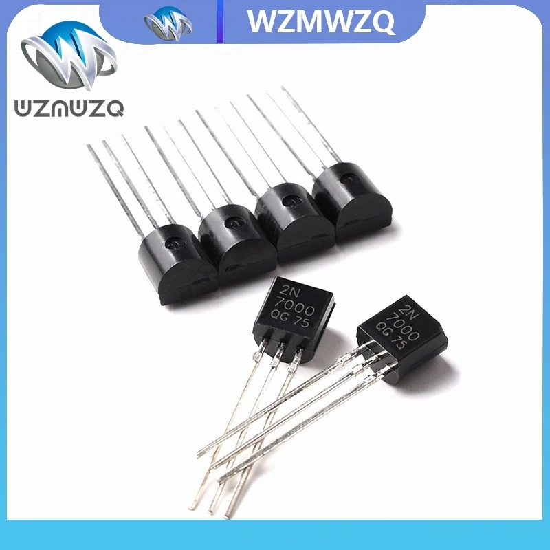 100PCS 2N7000 N-Channel MOSFET TO-92 new products and ROHS