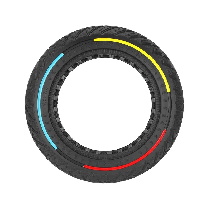 Ulip 9.5x2.5 إطارات صلبة للطرق الوعرة 9.5 بوصة إطار ممتص للصدمات بدون أنابيب لسكوتر NIU KQI3 9.5x2.3 استبدال الإطارات