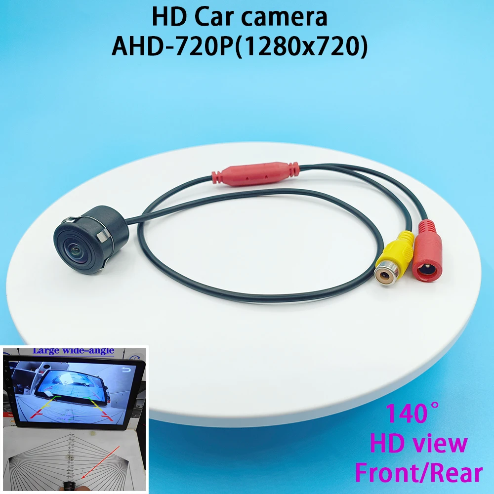 

Car rearview camera AHD720P HD night vision wide angle rear view parking camera waterproof Auto backup monitor color image