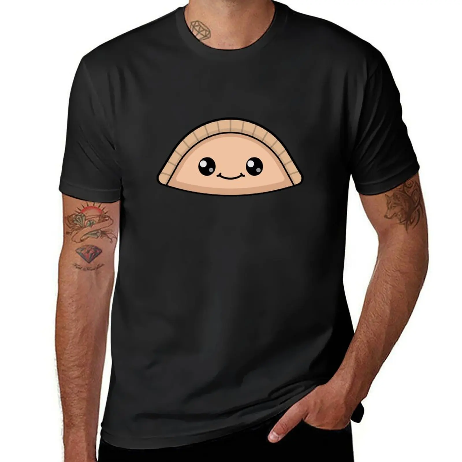 Happy Empanada T-Shirt summer clothes customs design your own Men's t-shirt