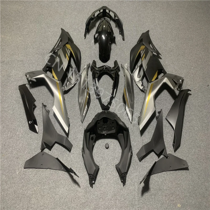 Abs Injection mold motorcycle parts for Kawasaki Ninja  400 2018-2019-2020 -2021 Ninja 400 18 21 gray black fairing