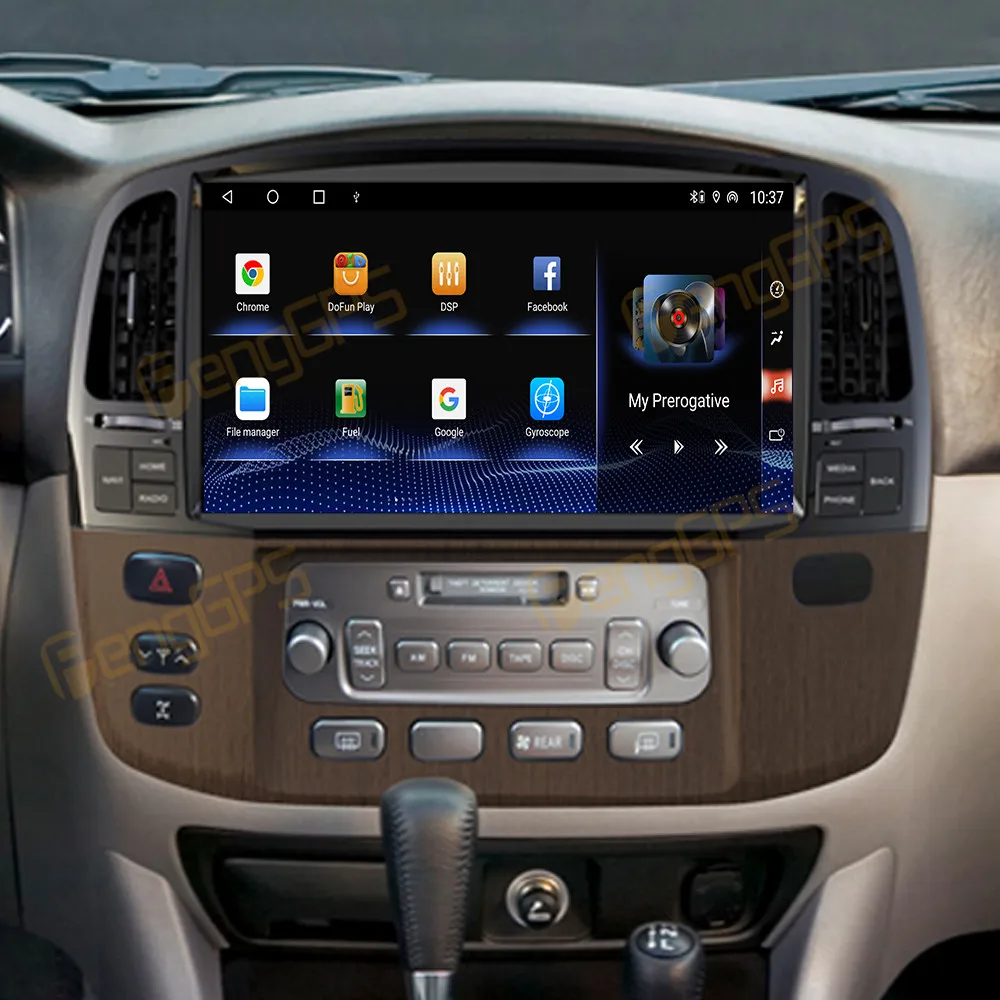 

12,3-дюймовый цифровой кластерный одометр, экран для Lexus LX470 2003-2007, виртуальный измеритель скорости кабины, приборная панель автомобиля, ЖК-инструмент