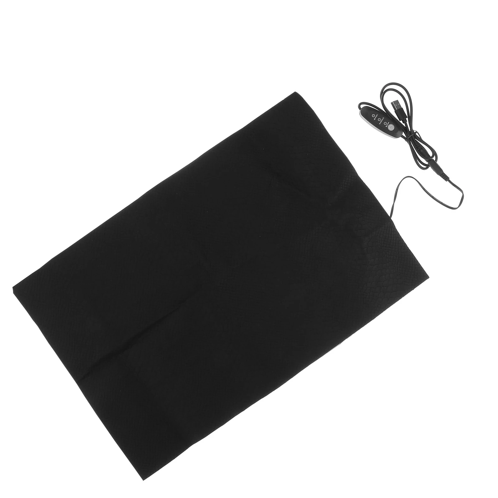 

Dog Pad Electric Blanket Adjustable Temperature Fast Heating Low Power Consumption Durable Pu Material Pet Supplies Heated Bed