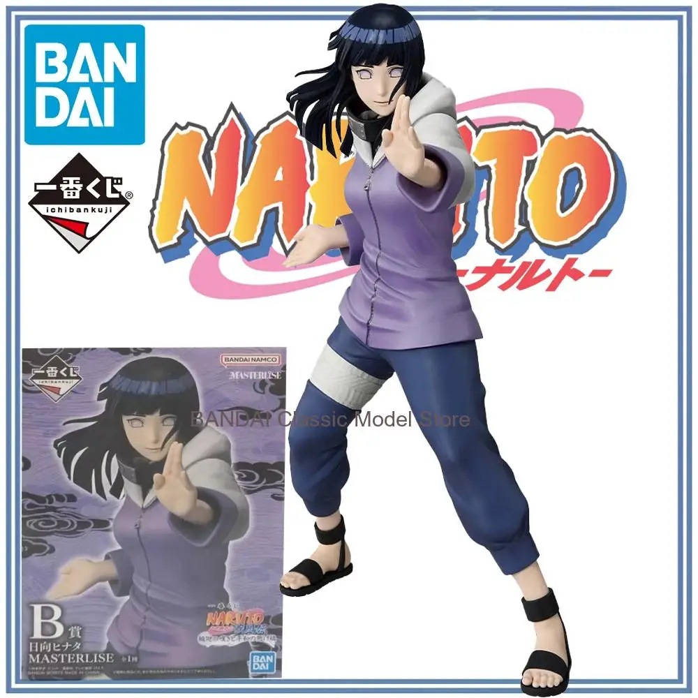 

100% Original in Stock Bandai Spirits Ichiban Kuji,Naruto Shippuuden - Hyuuga Hinata Anime Figure Model Decoration Toy Gift