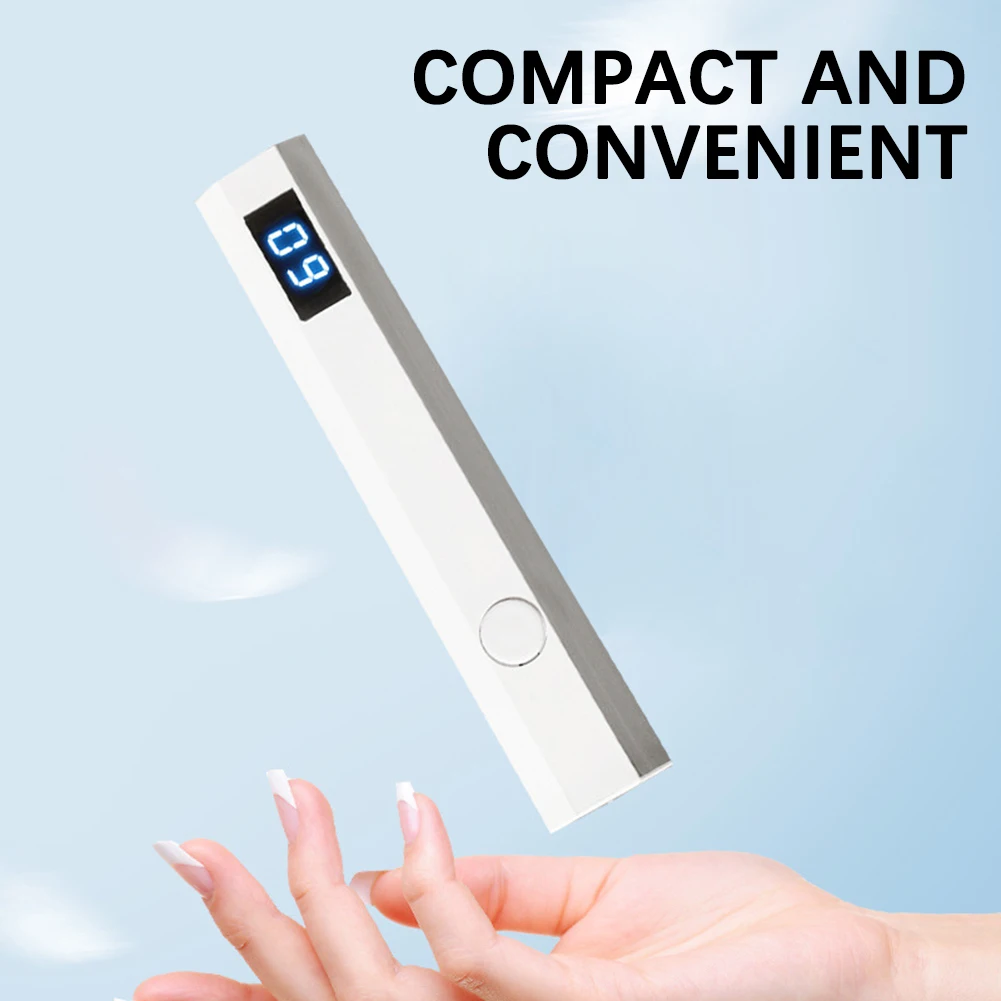 Mini UV-licht voor nagels Sneldrogende draagbare LED-nagellamp Klein UV-gellicht voor thuissalon