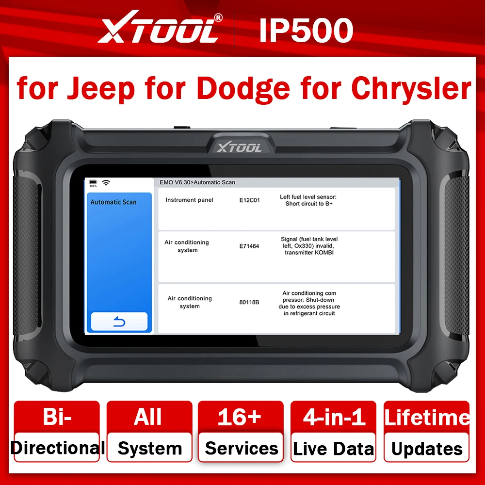 

XTOOL InPlus IP500 все системы OBD2 диагностический сканер для Toyota/Lexus/Scion двунаправленный сканер инструмент все сбросы пожизненное обновление