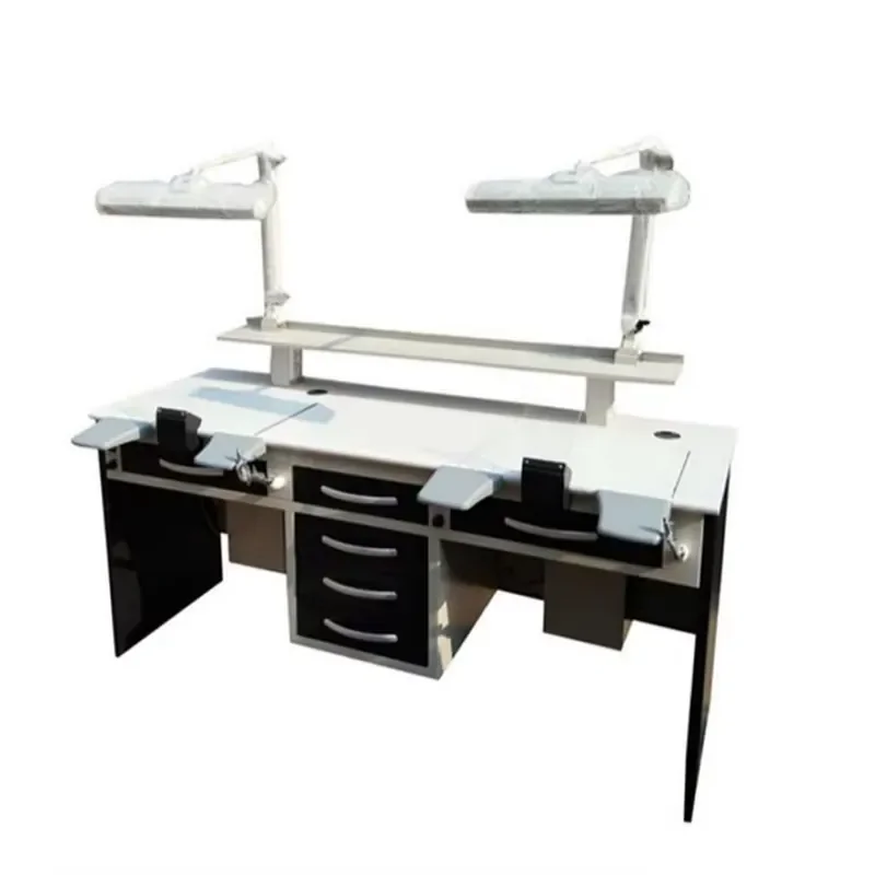 【2026】 Technician Lab Workstation with Table Laboratory Table for Double Persons