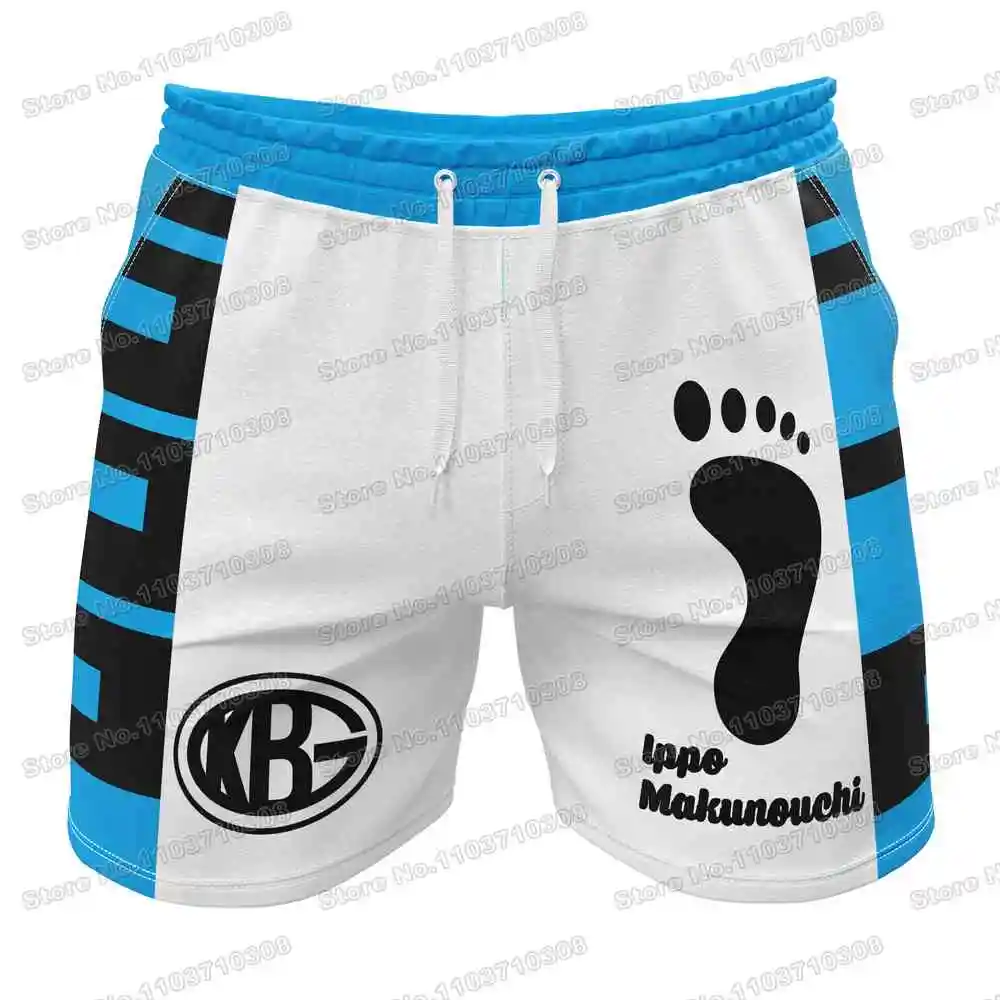 Hajime no Ippo Rash Guards Surfing Jersey Beach Shirts Swimwear Diving Gym Shorts MMA BJJ Men Jiu Jitsu Fitness Sets