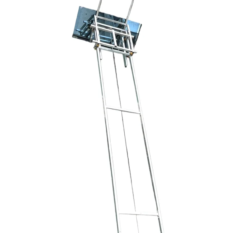 Photovoltaic Panel Elevator Solar Panel Installation Window Glass Sun Room Glass Car Lift 220v