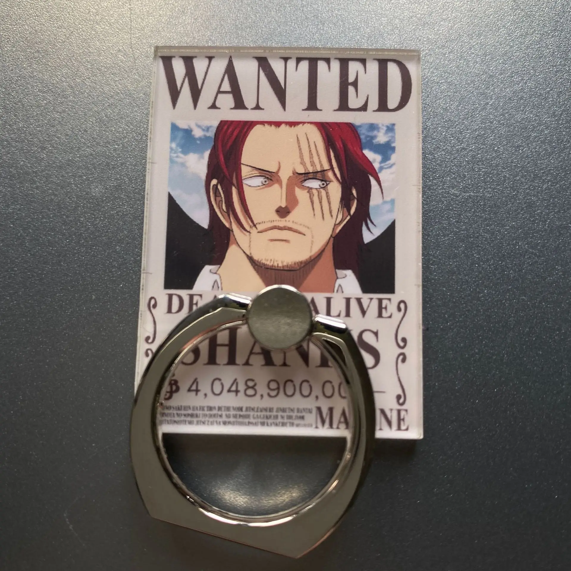 ​Anime One Piece Mobile Phone Holder Stand Finger Ring for Cute Cell Smart Phone Holder for Iphone 11 12 XS MAX view 5