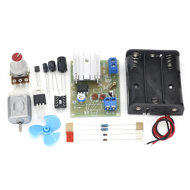 

NE555 motor speed control kit maker diy teaching electronic production technology test assembly practical training welding