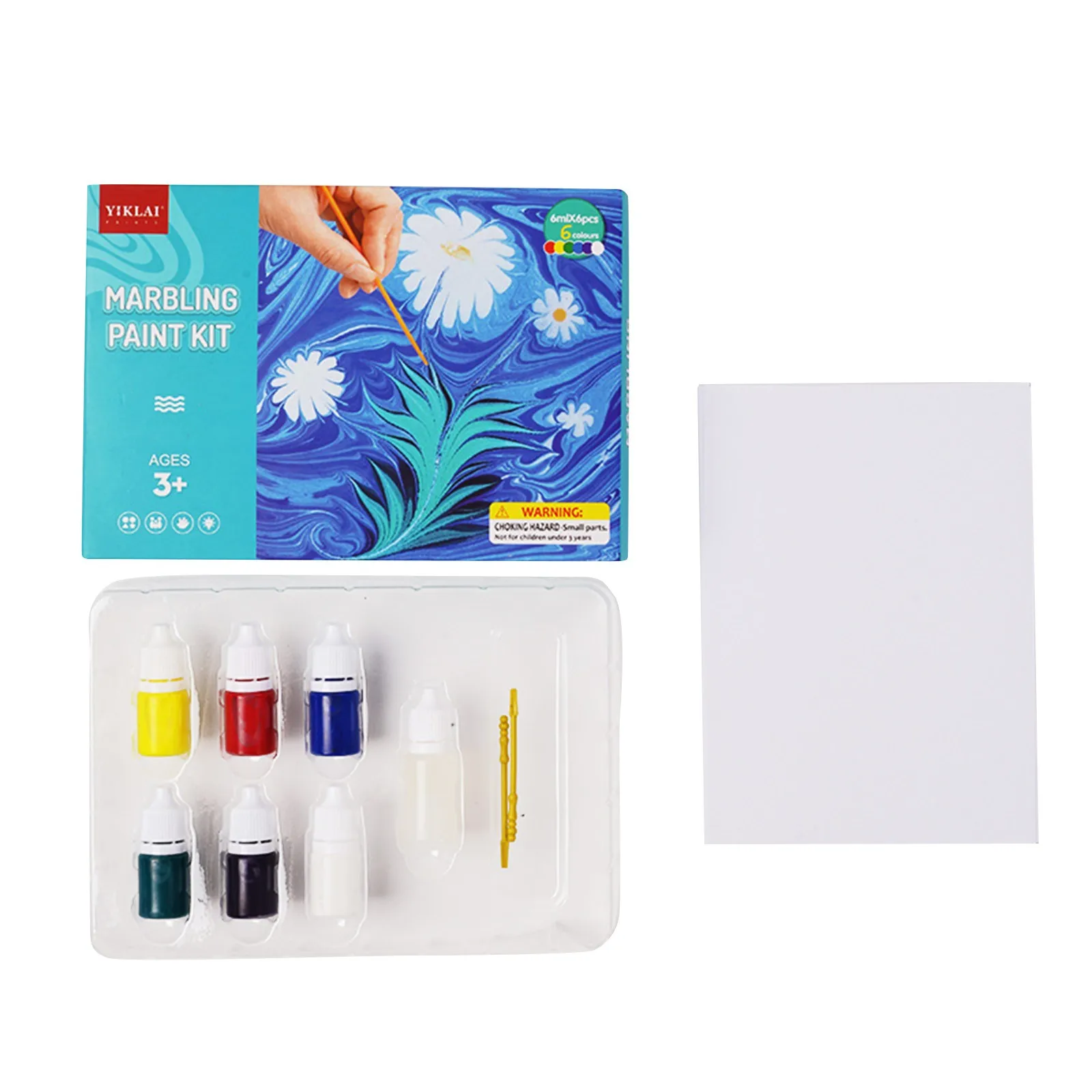 DIY Water Marbling Painting Kit Craft Supplies Marble Painting For Artist Creative Toys Kids Activities Supplies