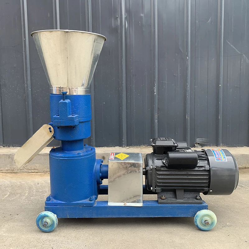 Chicken Food Pellet Machine / Poultry Feed Pellet Making Machine Animal Feed Processing Equipment