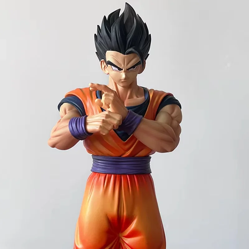 

Dragon Ball Gohan GK Model Desktop Ornament Action Figure Collectible Handmade Artwork for Fans And Collectors 2D Character Toy